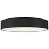 Access Lighting Como, LED Flush Mount, Black Finish, Acrylic Lens Acrylic 49961LEDD-BL/ACR